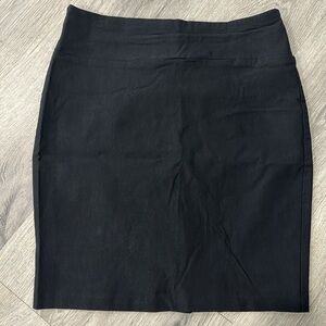 Black iZ Byer Stretch High Waisted Pencil Skirt Juniors XL Women’s Extra Large